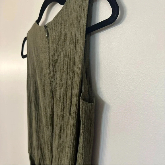 Calvin Klein Green Sleeveless Tie Waist Full Length Romper Size 4 GUC - Picture 9 of 12